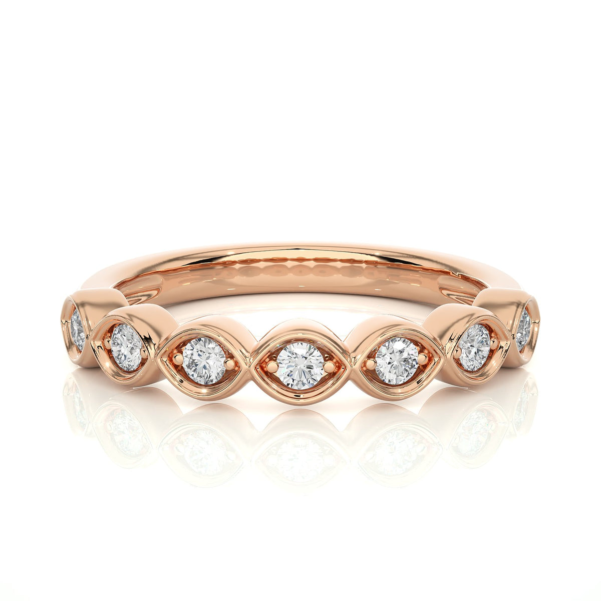 Wedding Band WB_RD_153 - RG