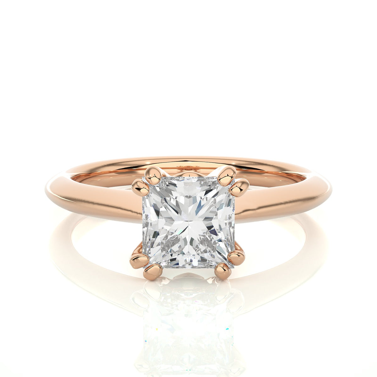 Solitaire Ring RS_PR_120 - RG