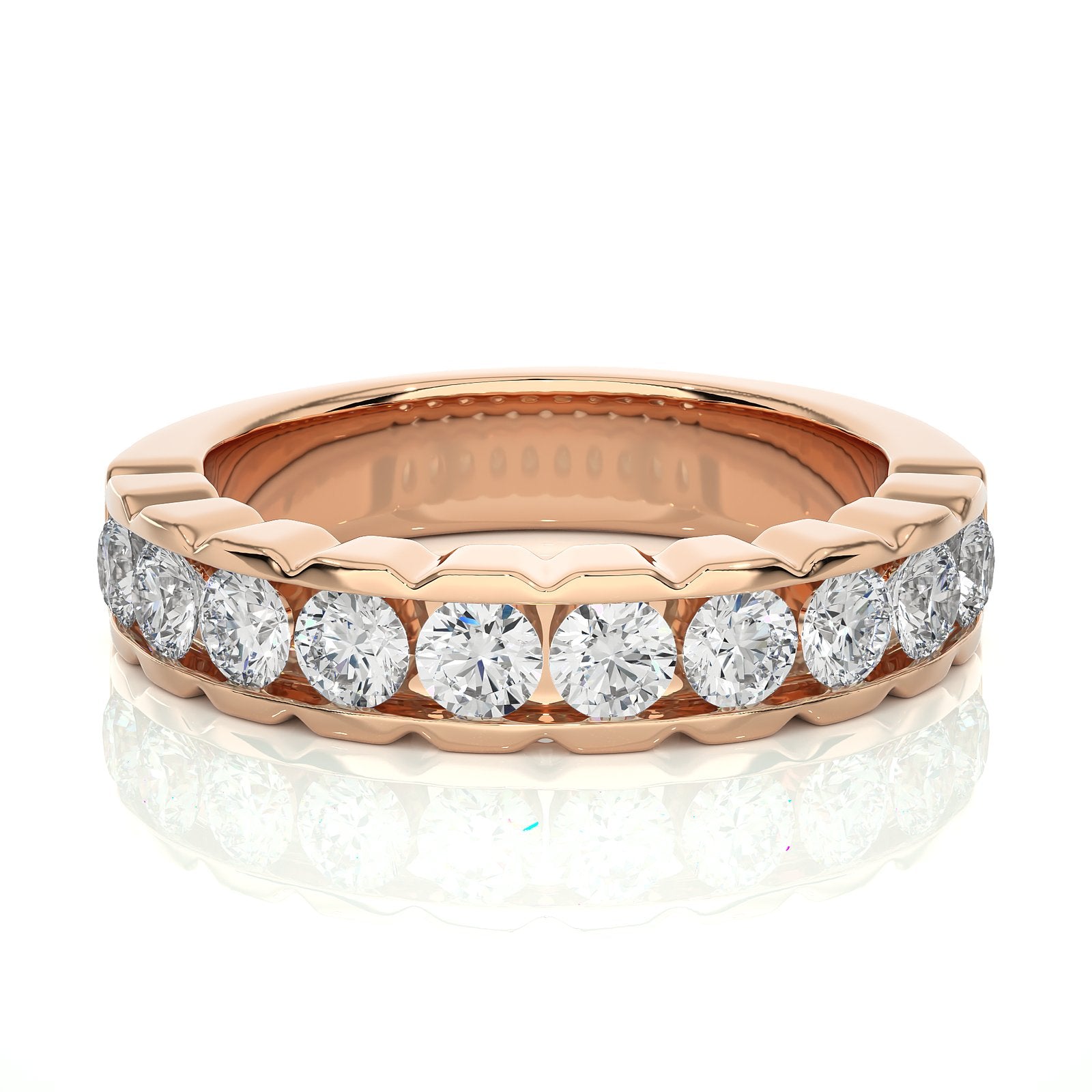 Wedding Band WB_RD_107 - RG