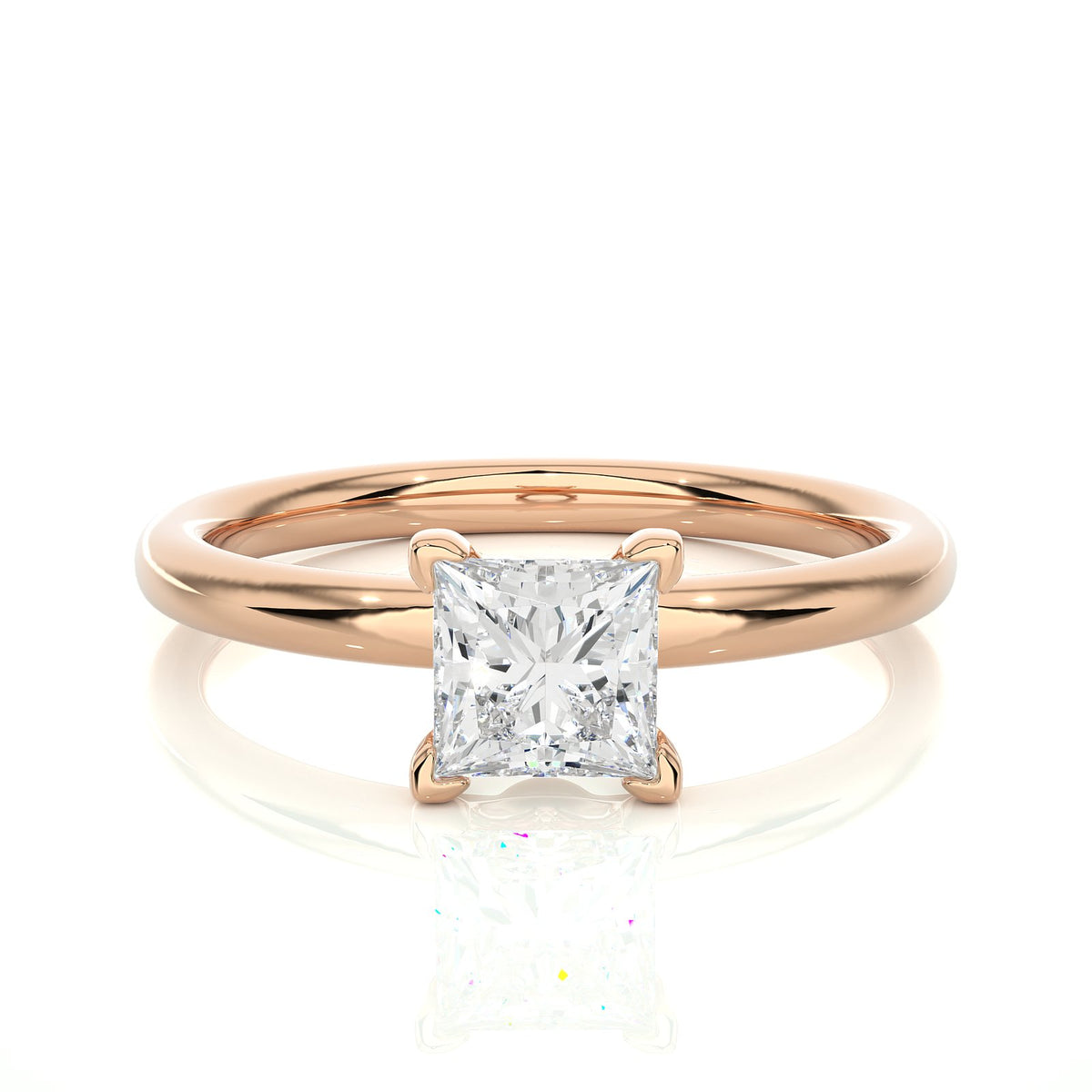 Solitaire Ring RS_PR_181 - RG