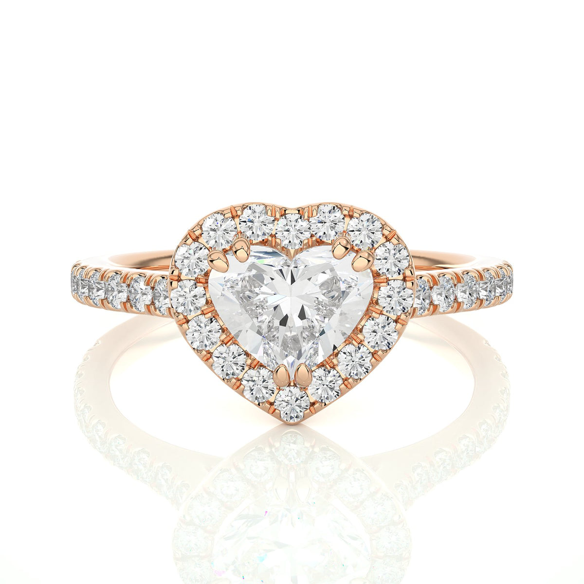 Solitaire Ring RH_HS_139 - RG