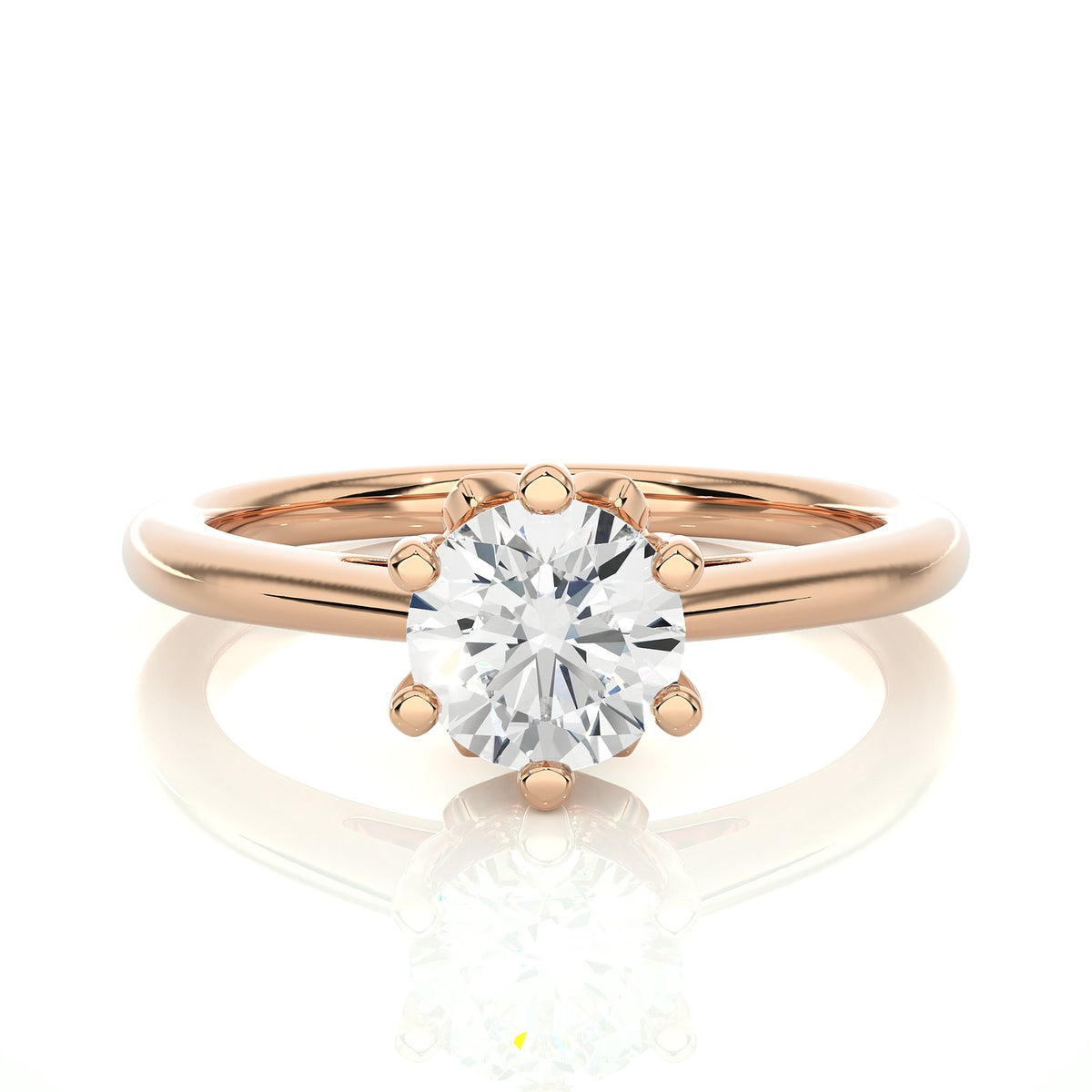 Solitaire Ring RS_RD_114 - RG