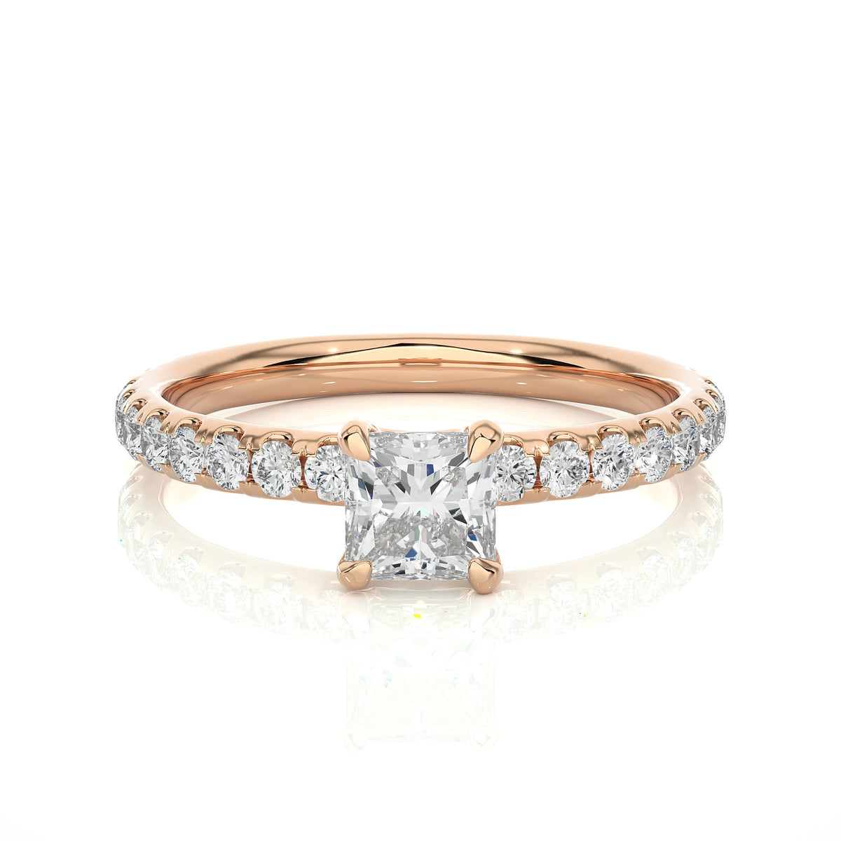 Solitaire Ring RC_AS_236 - RG