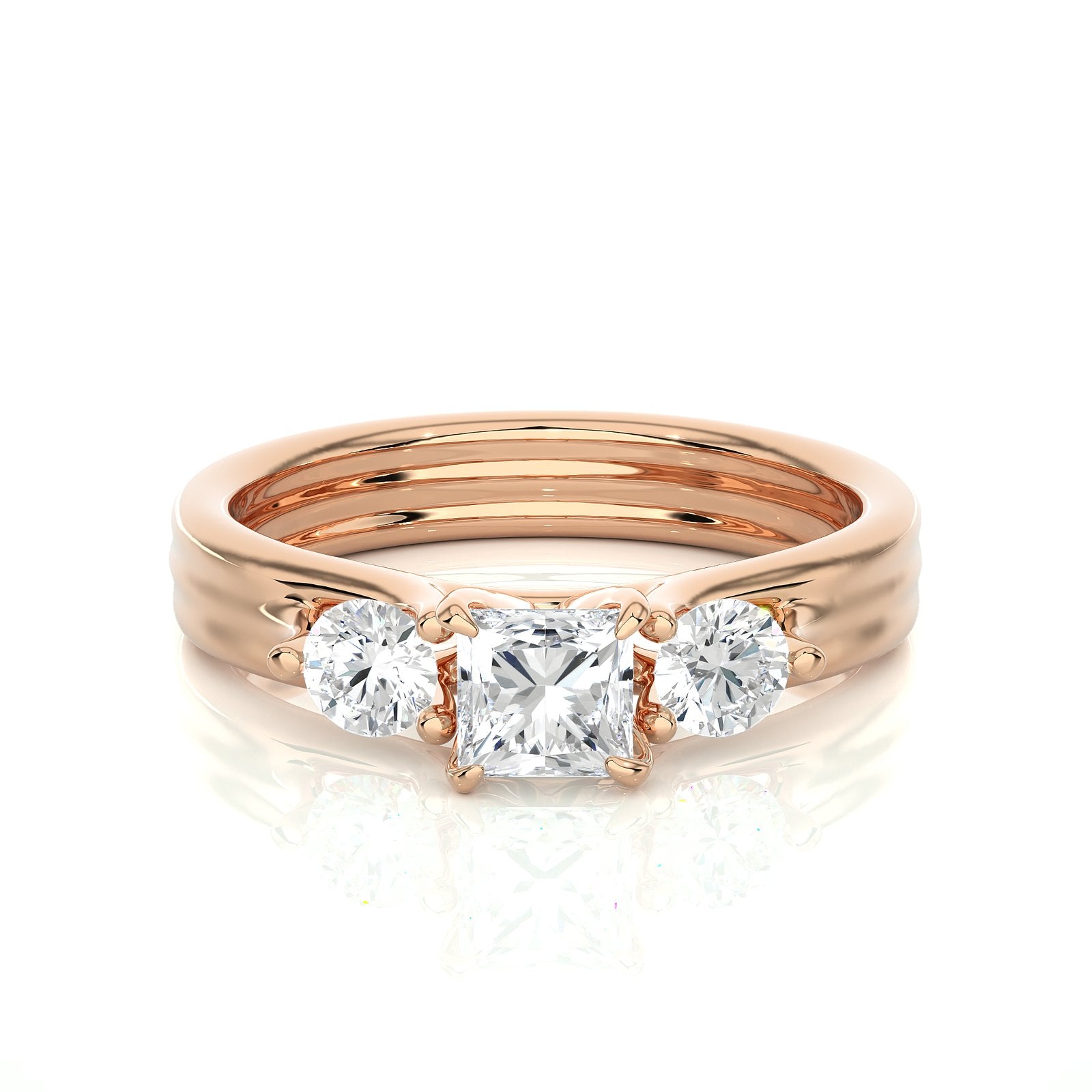 Solitaire Ring R3_PR_142 - RG