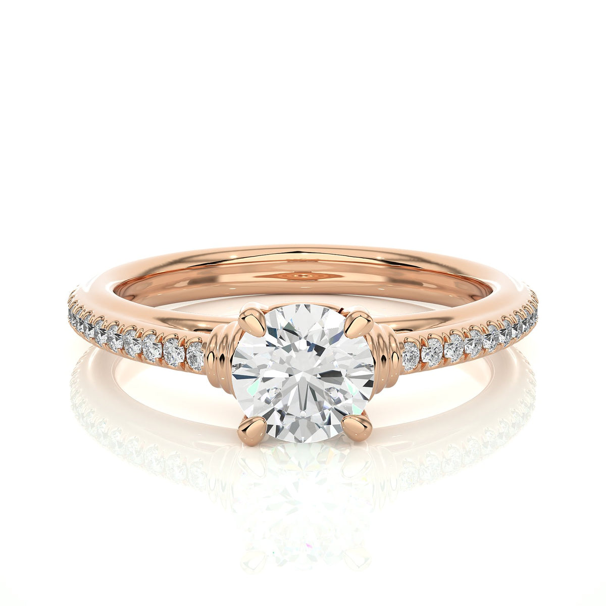 Solitaire Ring RC_RD_243 - RG