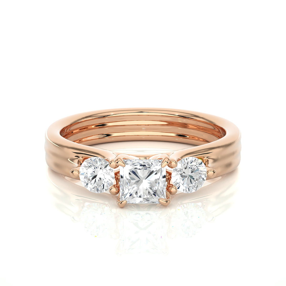 Solitaire Ring R3_PR_142 - RG