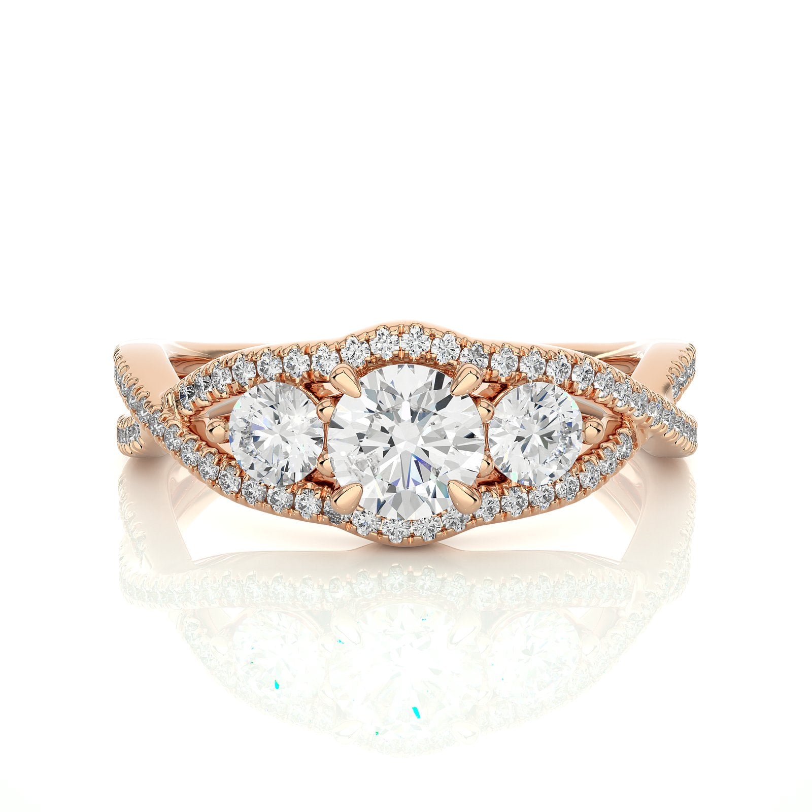 Solitaire Ring R3_RD_169 - RG