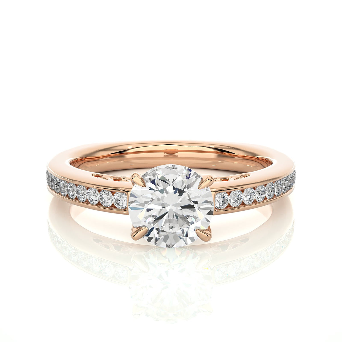 Solitaire Ring RC_CU_171 - RG