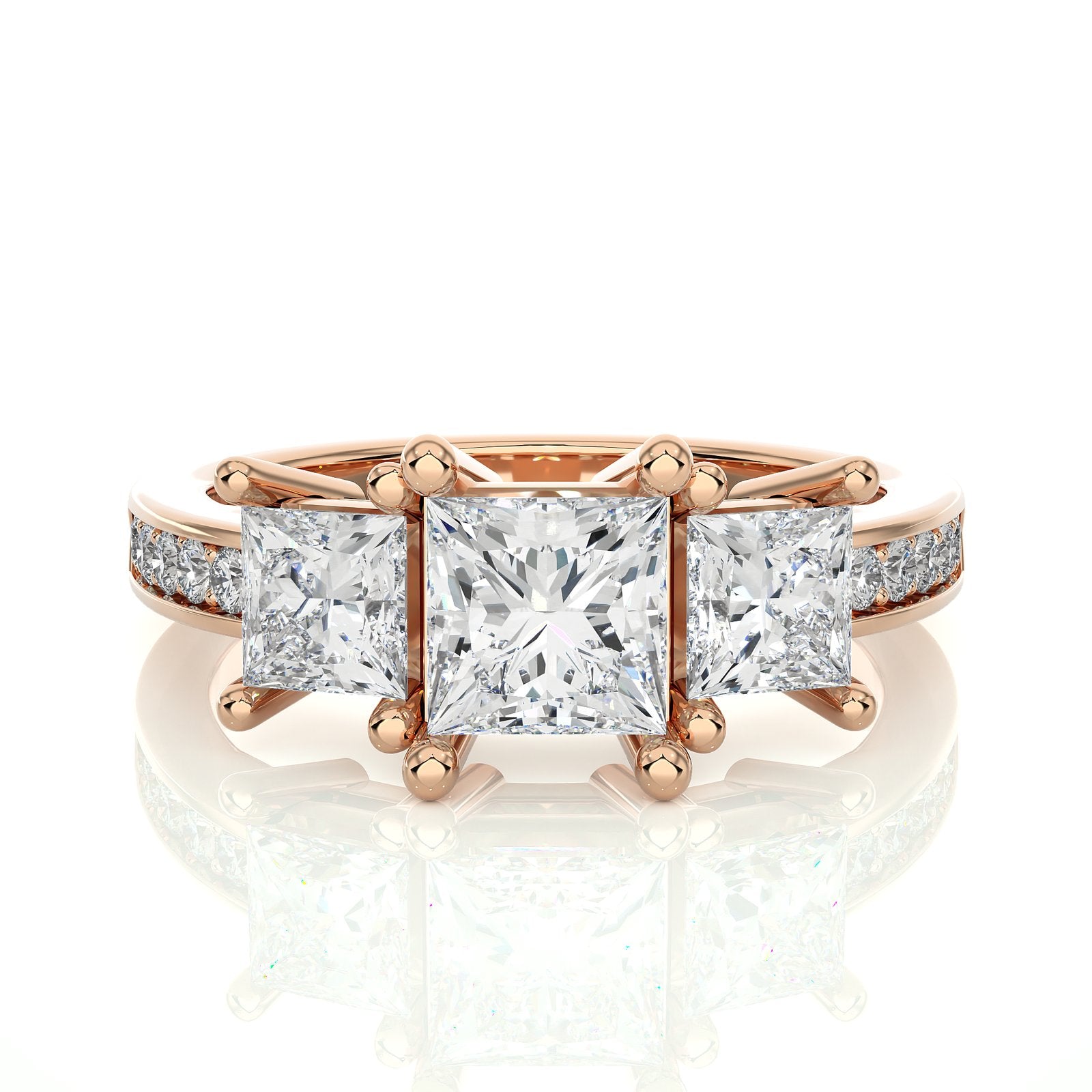 Solitaire Ring R3_PR_132 - RG