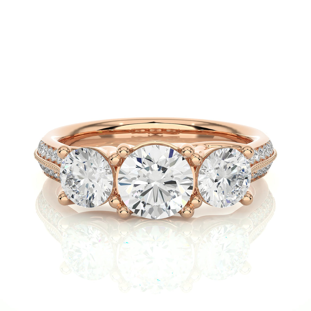 Solitaire Ring R3_RD_137 - RG