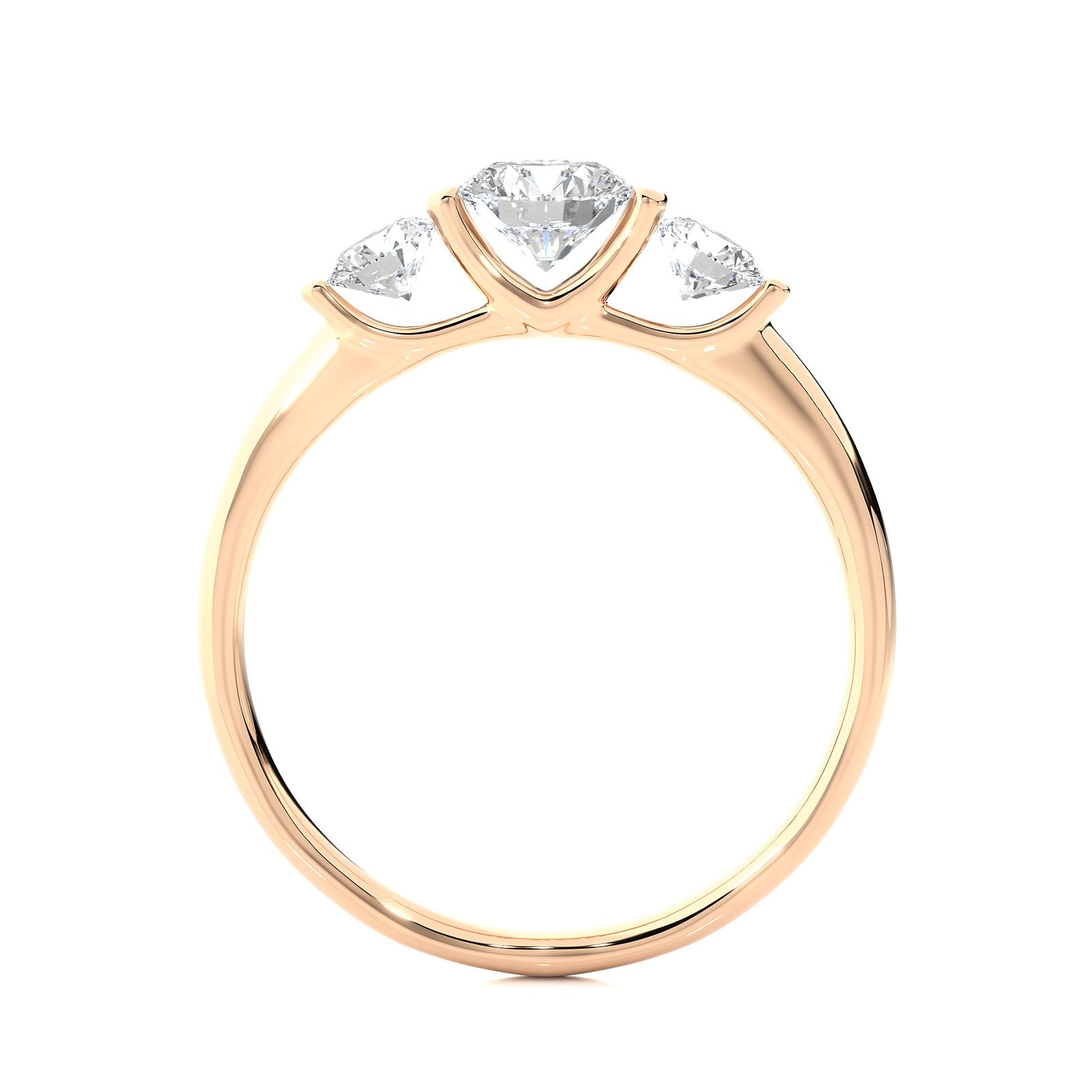 Solitaire Ring R3_RD_164 - RG