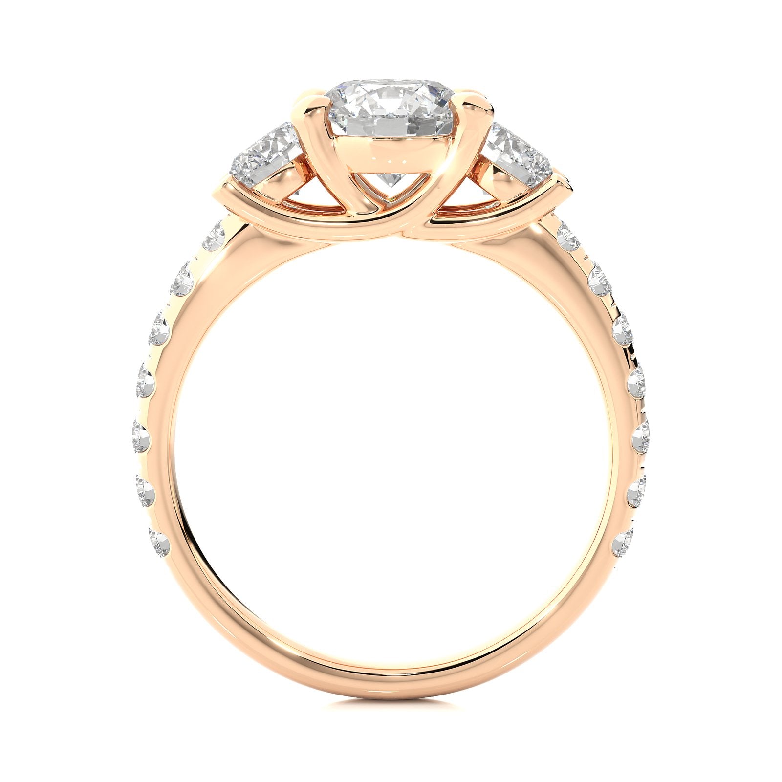 Solitaire Ring R3_RD_121 - RG