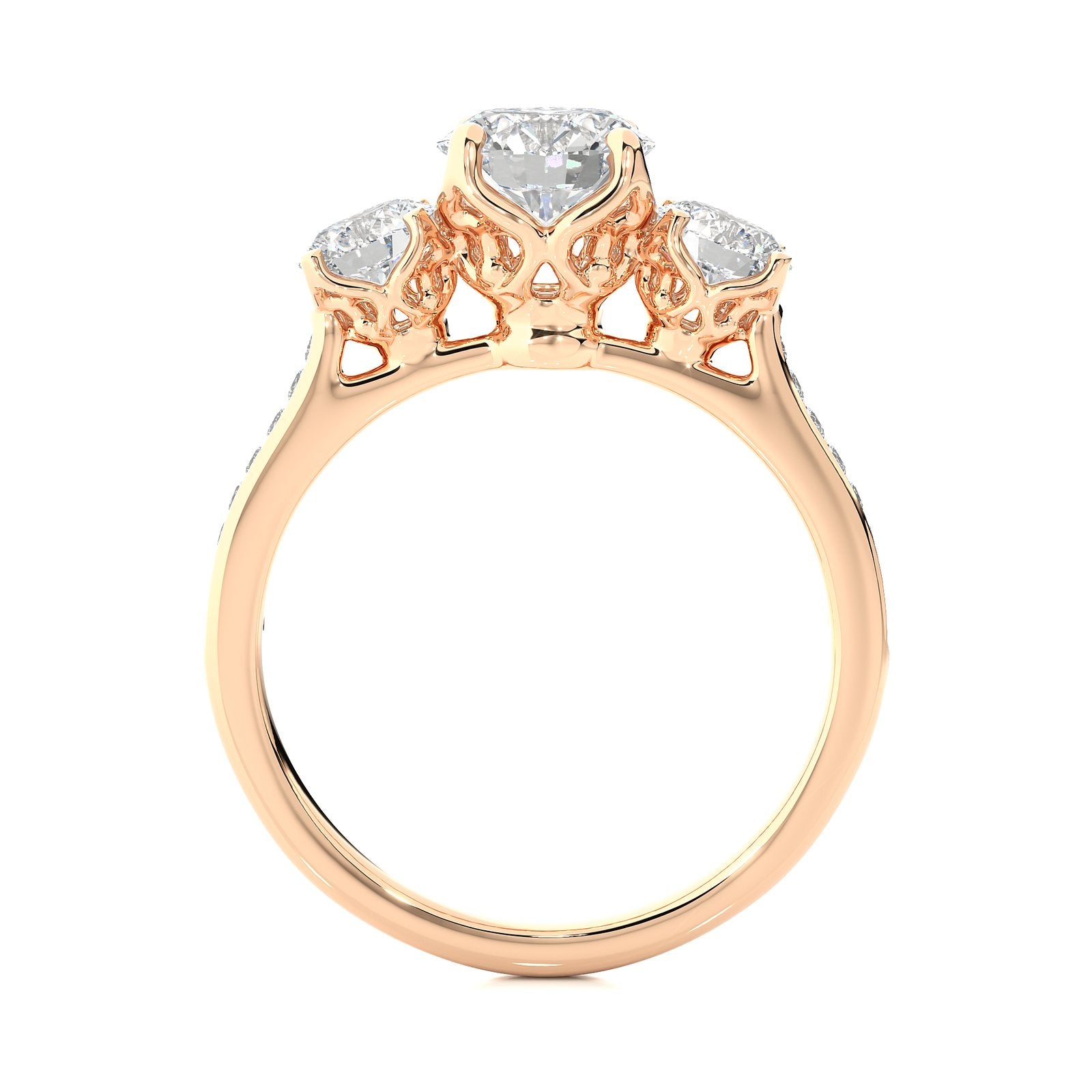 Solitaire Ring R3_RD_115 - RG