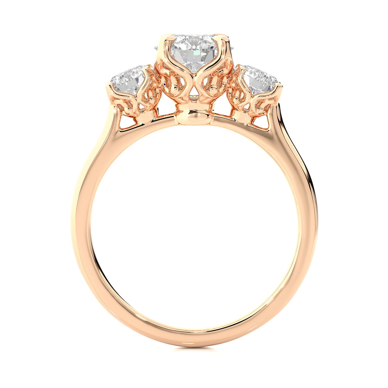 Solitaire Ring R3_RD_112 - RG