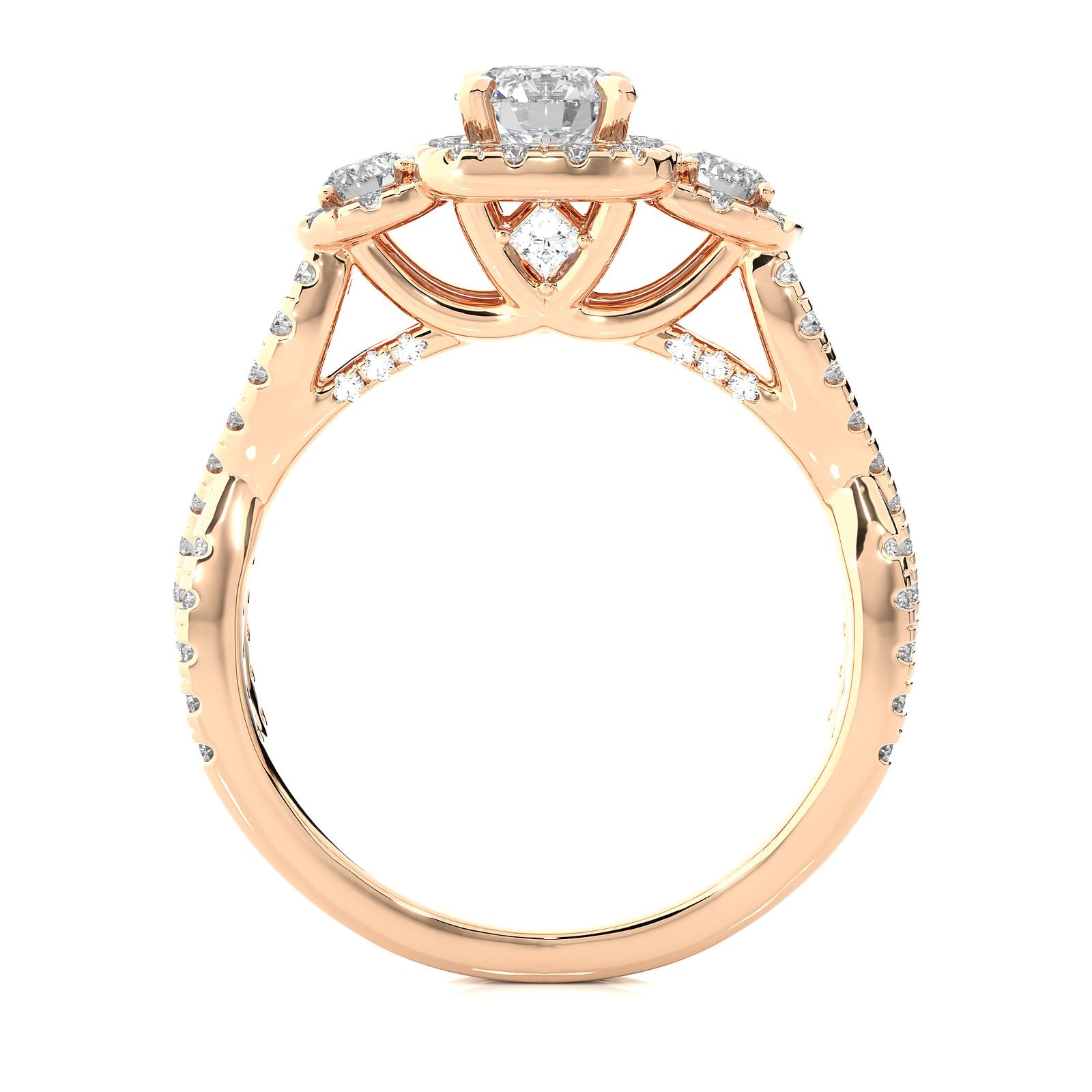 Solitaire Ring R3_RD_172 - RG