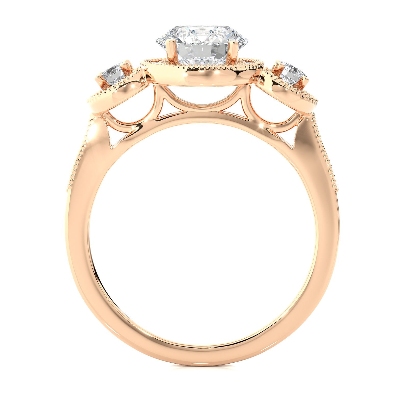 Solitaire Ring R3_RD_108 - RG