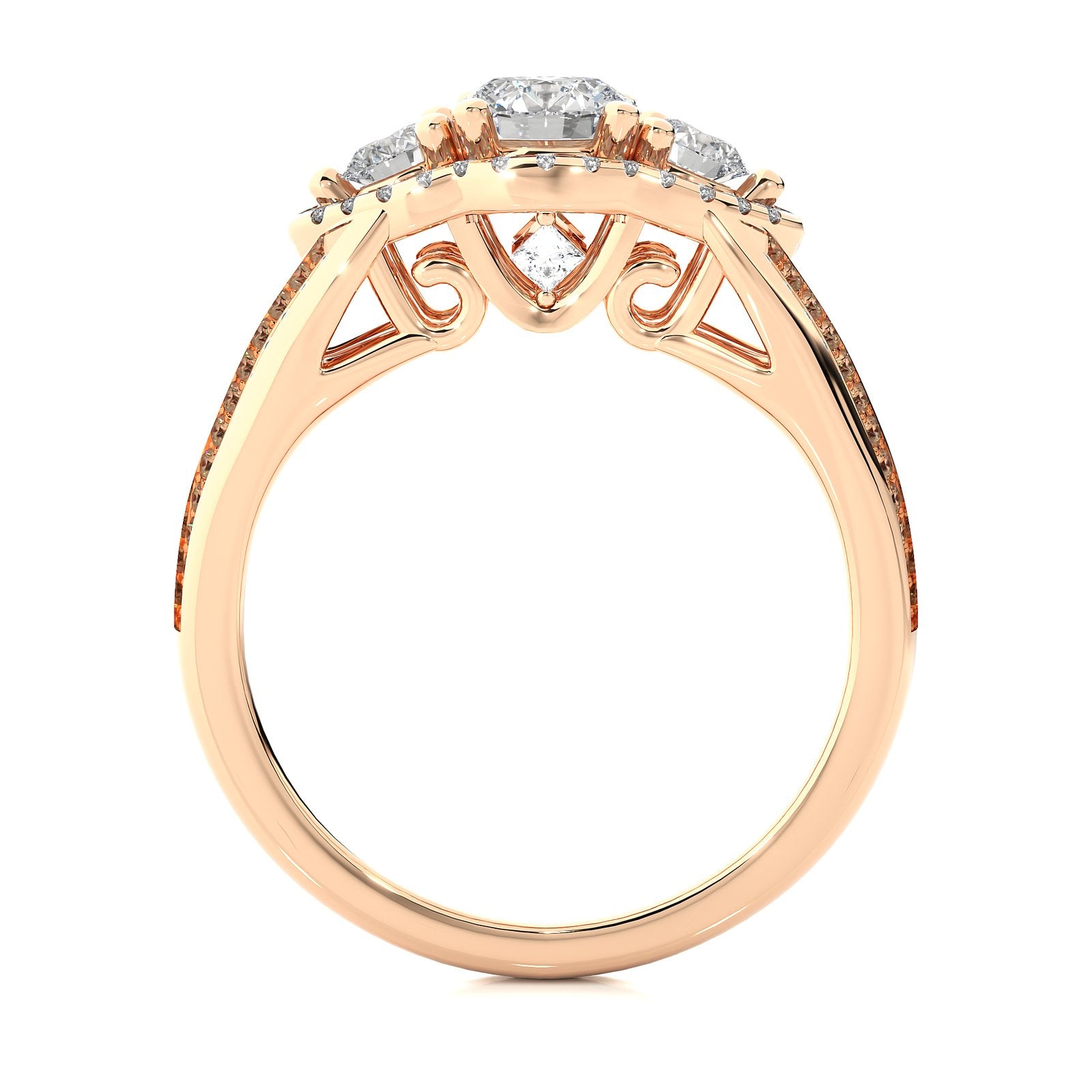 Solitaire Ring R3_RD_173 - RG