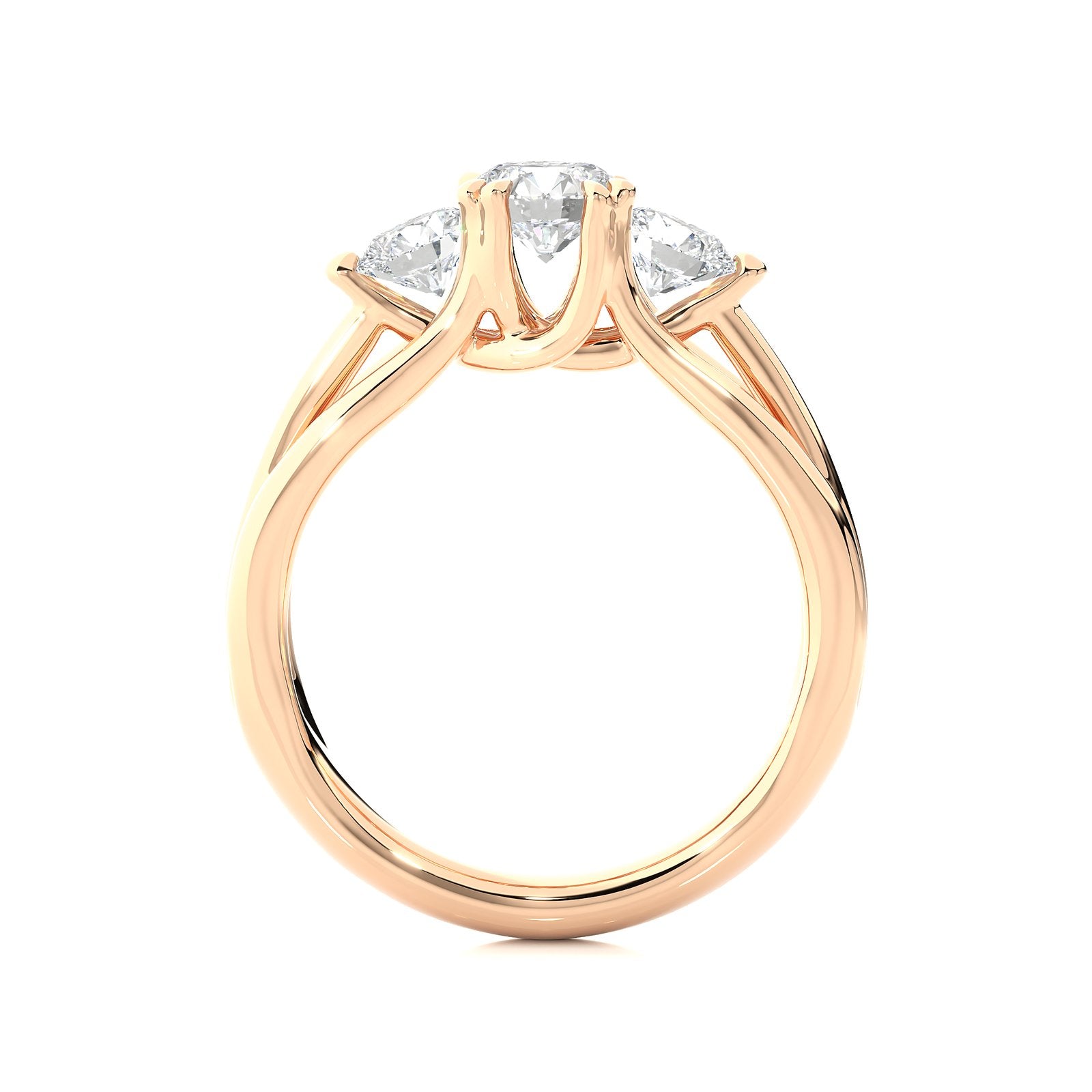 Solitaire Ring R3_RD_147 - RG