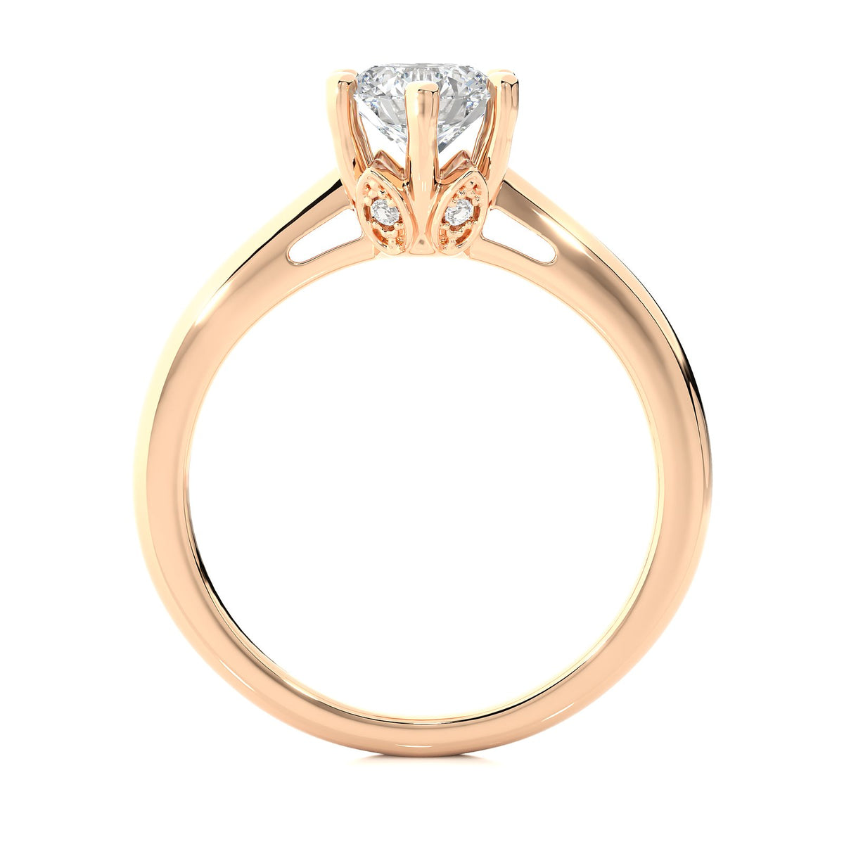 Solitaire Ring RS_RD_114 - RG