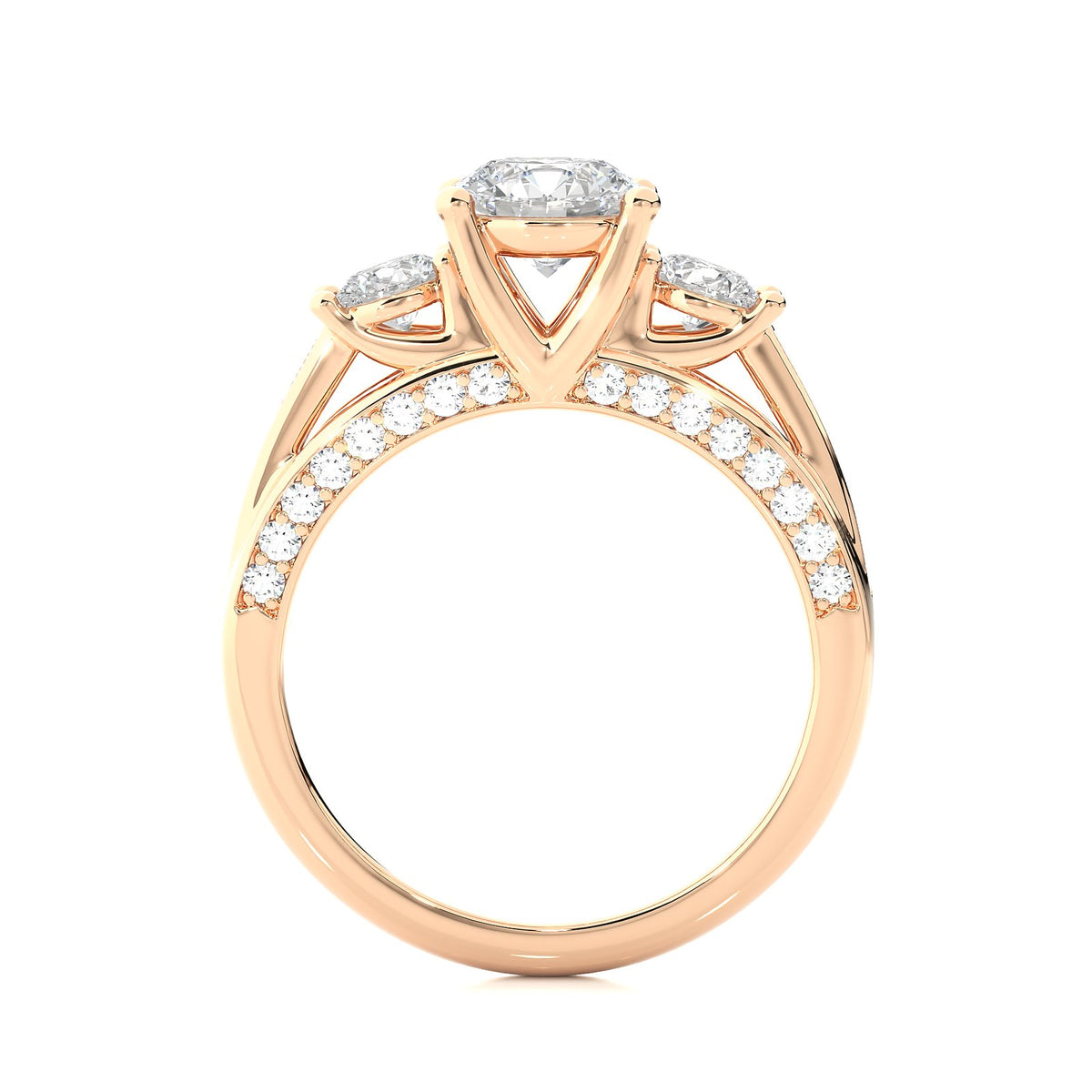 Solitaire Ring R3_RD_139 - RG