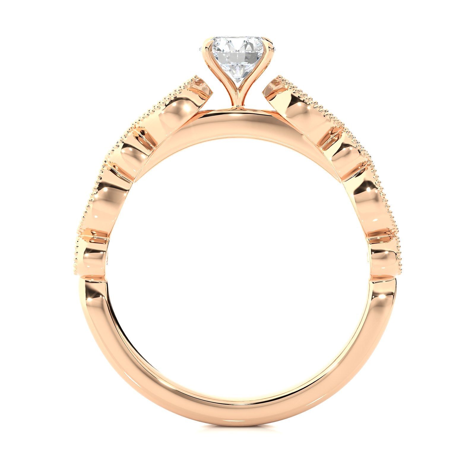 Solitaire Ring RV_RD_100 - RG