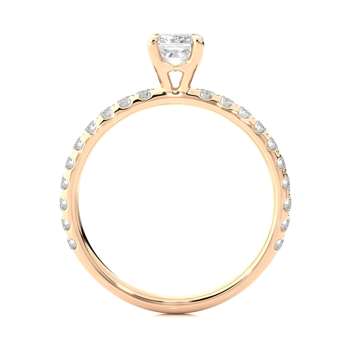 Solitaire Ring RC_AS_236 - RG