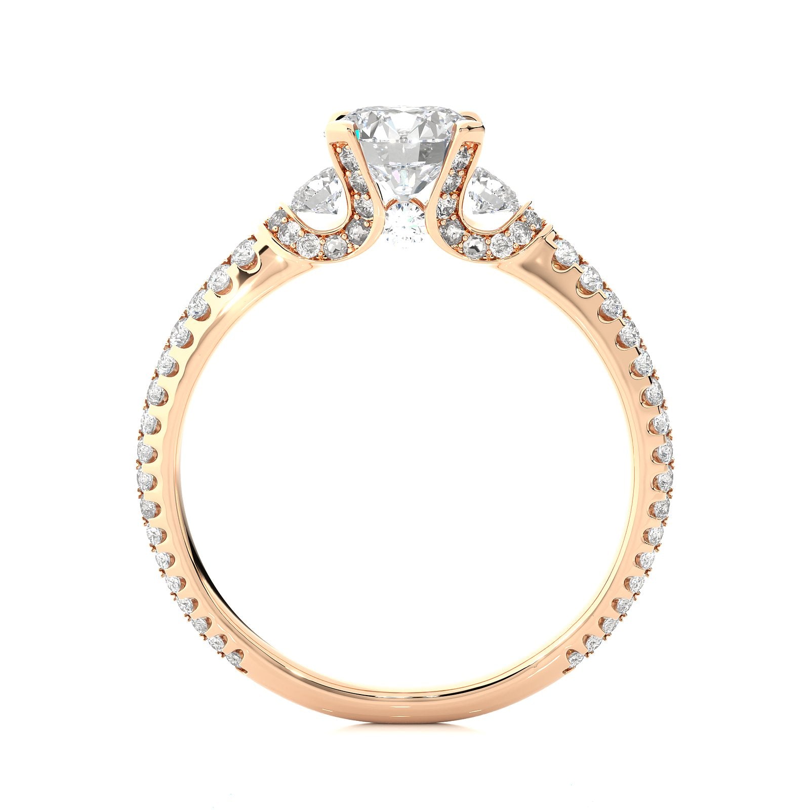 Solitaire Ring R3_RD_148 - RG