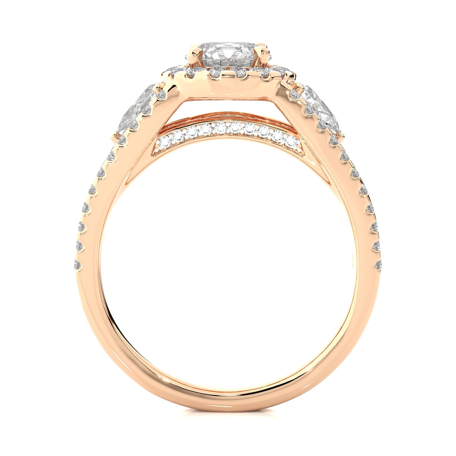 Solitaire Ring R3_RD_152 - RG