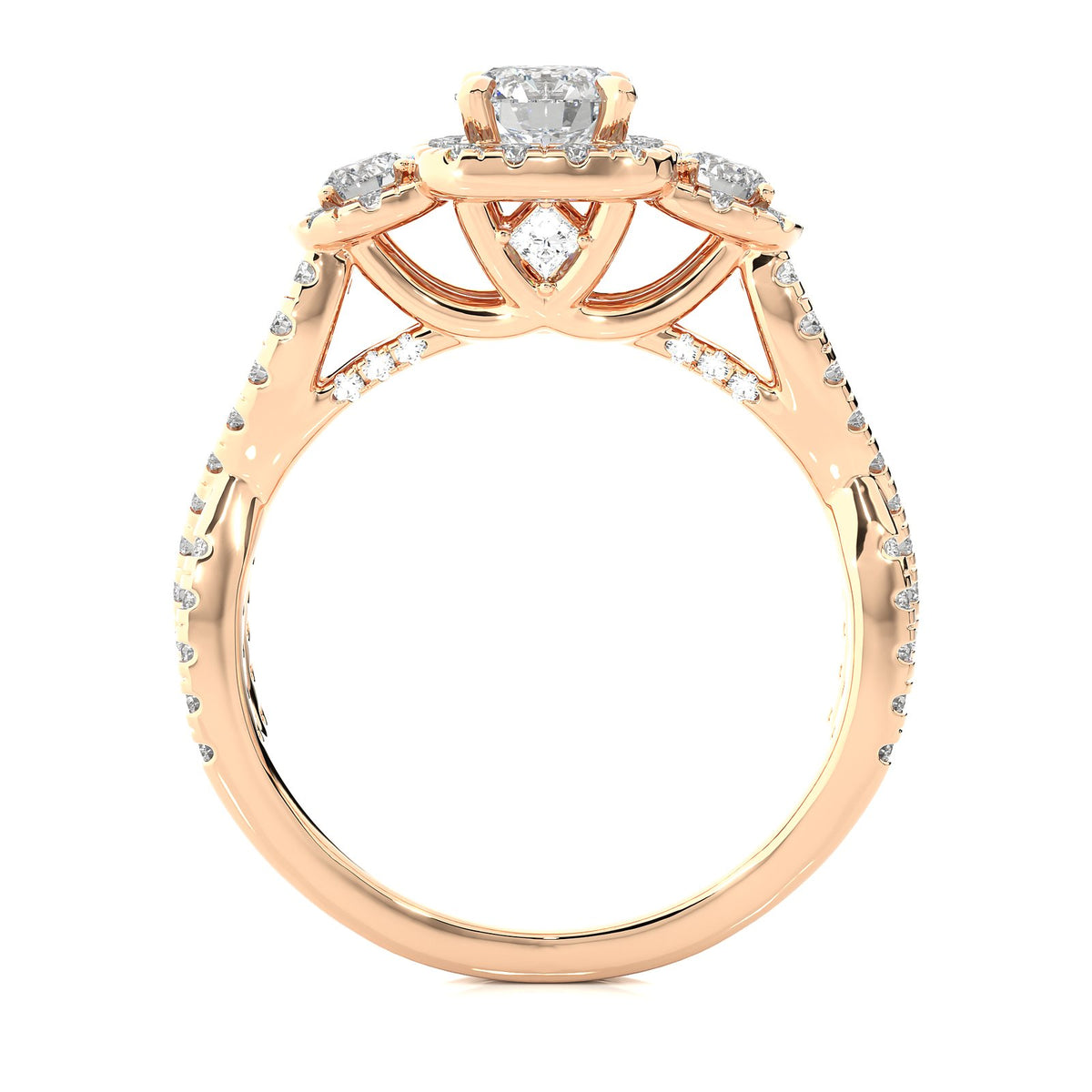 Solitaire Ring R3_RD_172 - RG