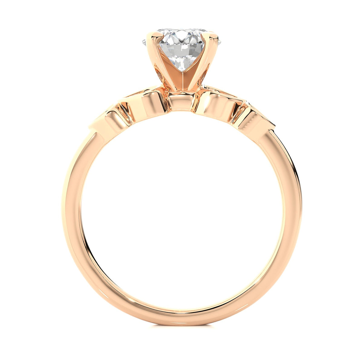 Solitaire Ring RC_RD_154 - RG