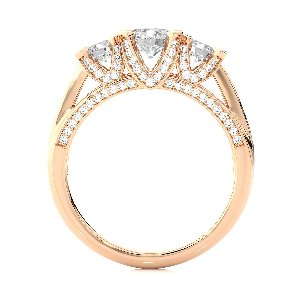 Solitaire Ring R3_RD_171 - RG
