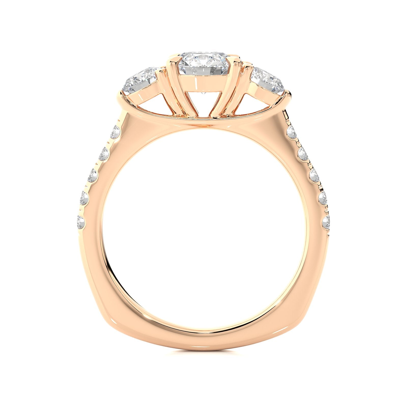 Solitaire Ring R3_RD_145 - RG