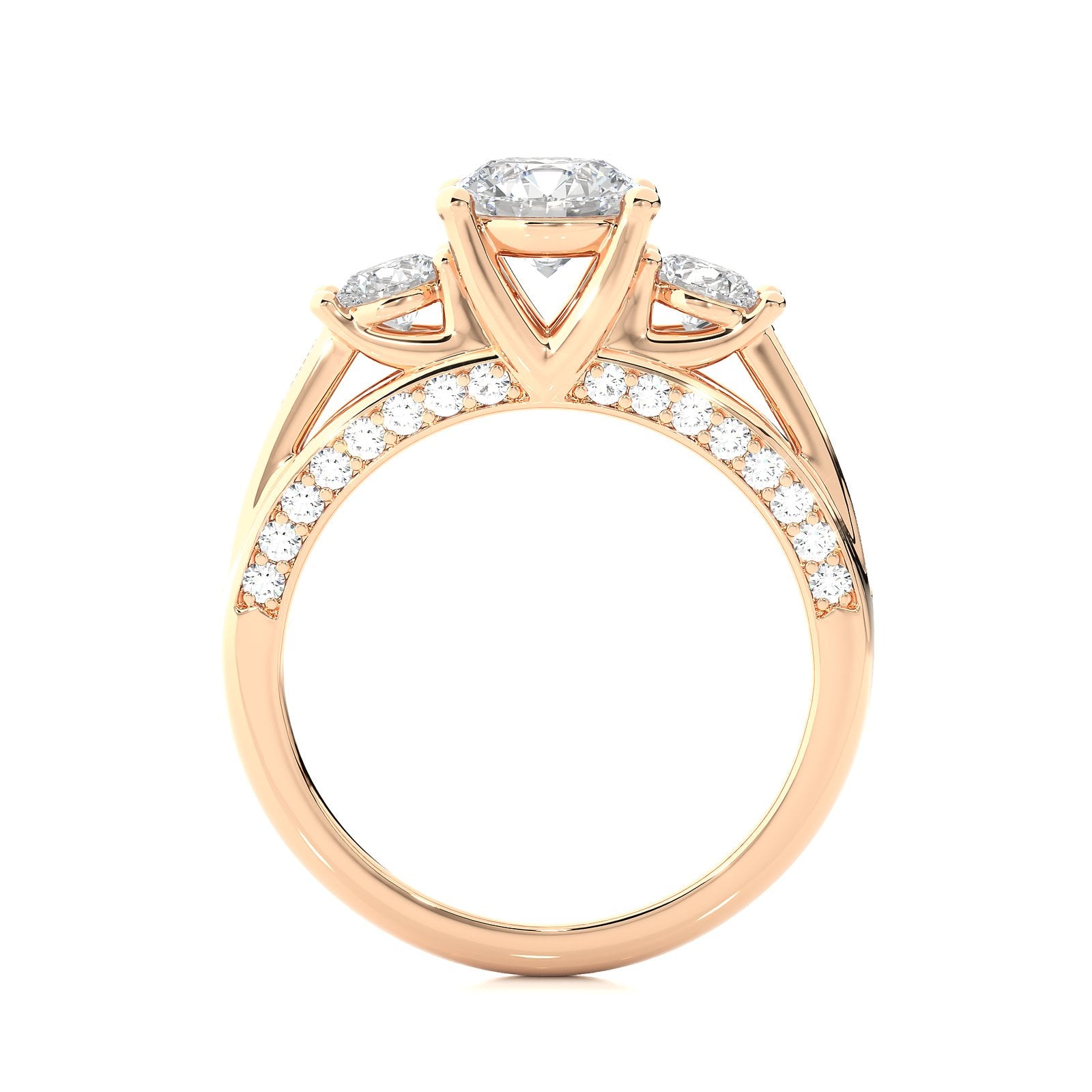 Solitaire Ring R3_RD_139 - RG