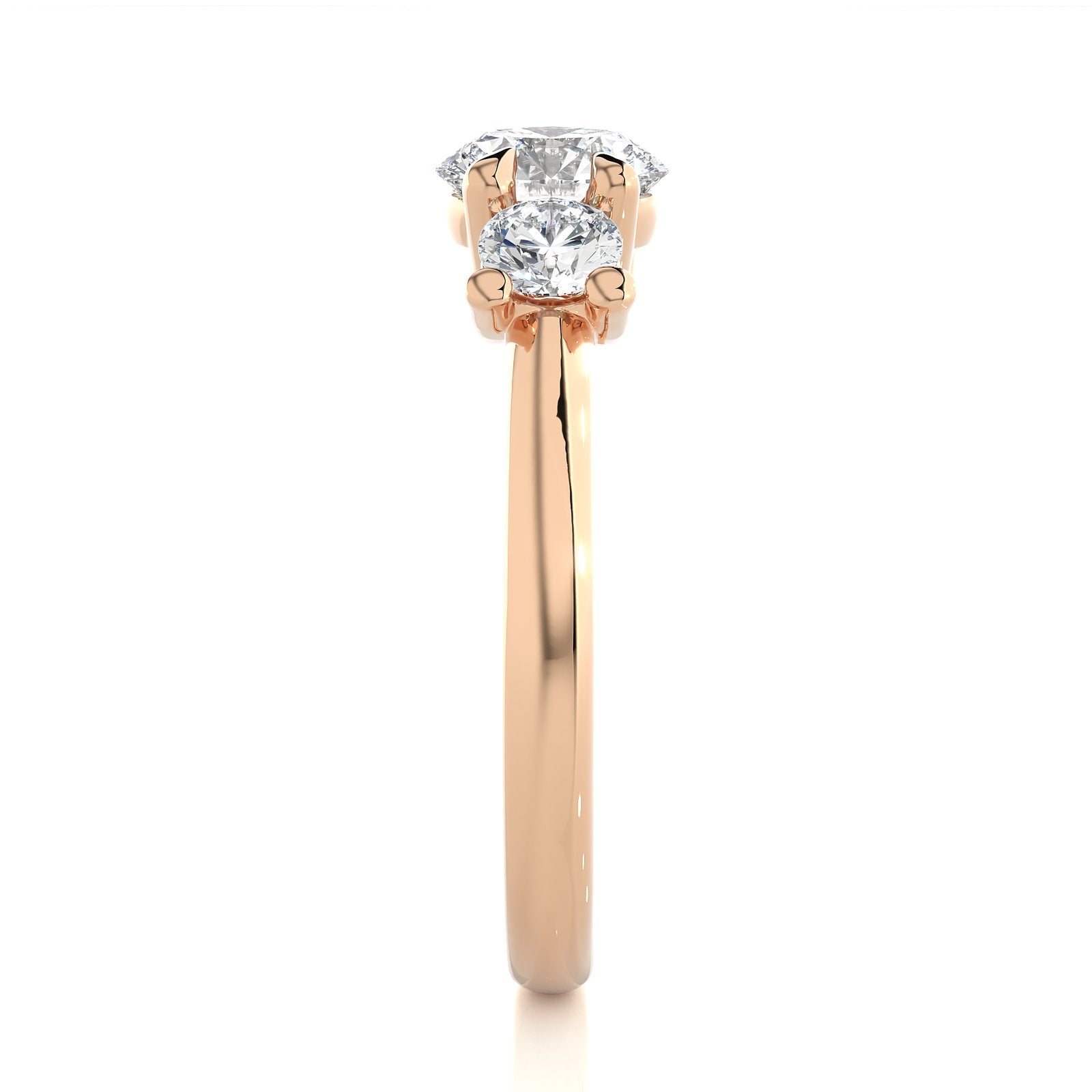 Solitaire Ring R3_RD_138 - RG