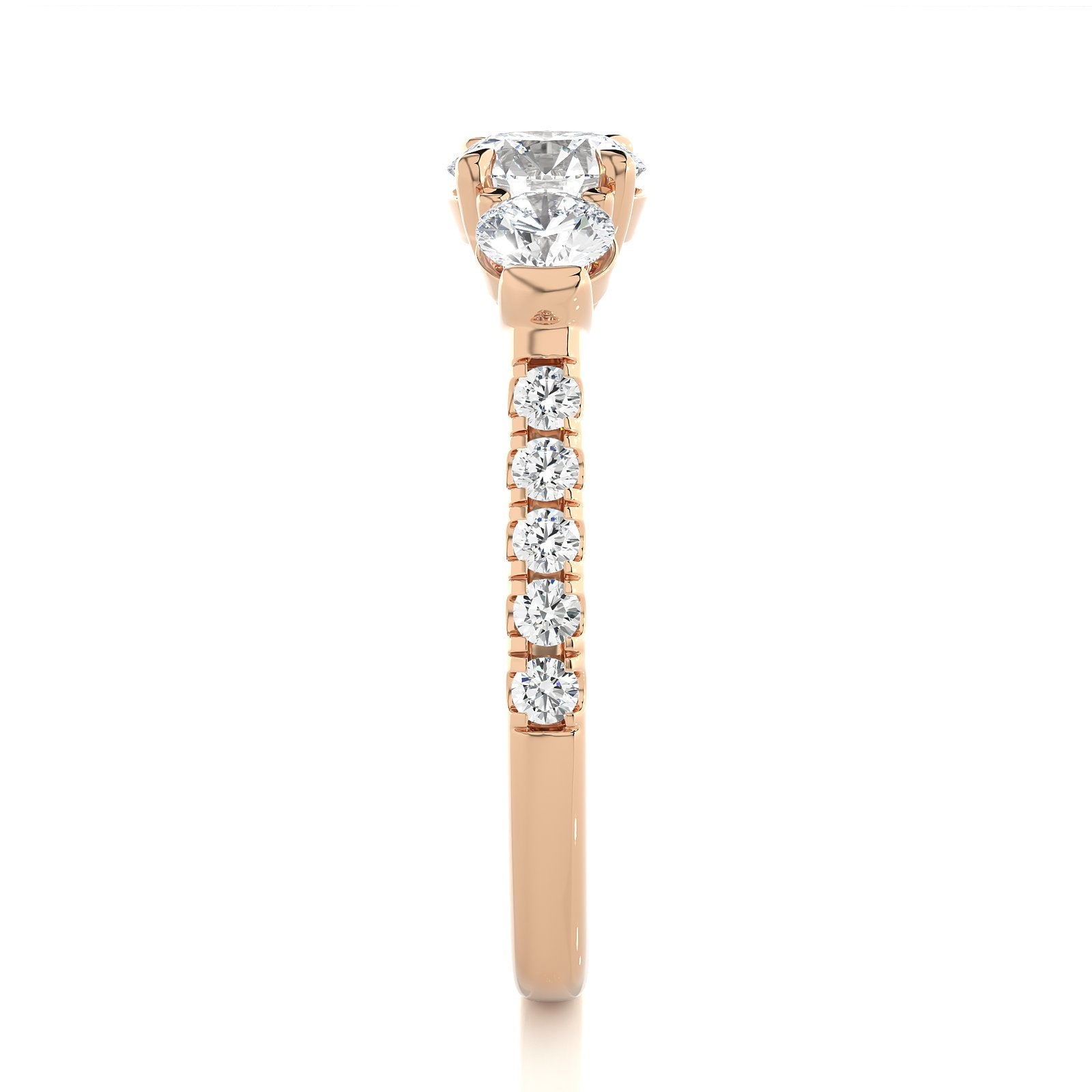 Solitaire Ring R3_RD_145 - RG