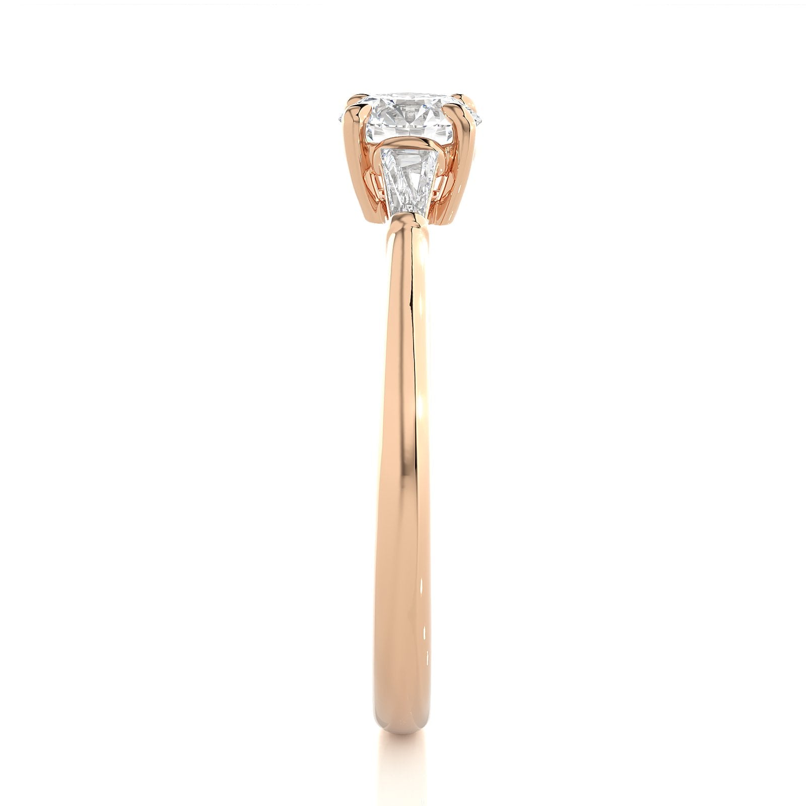 Solitaire Ring R3_RD_117 - RG