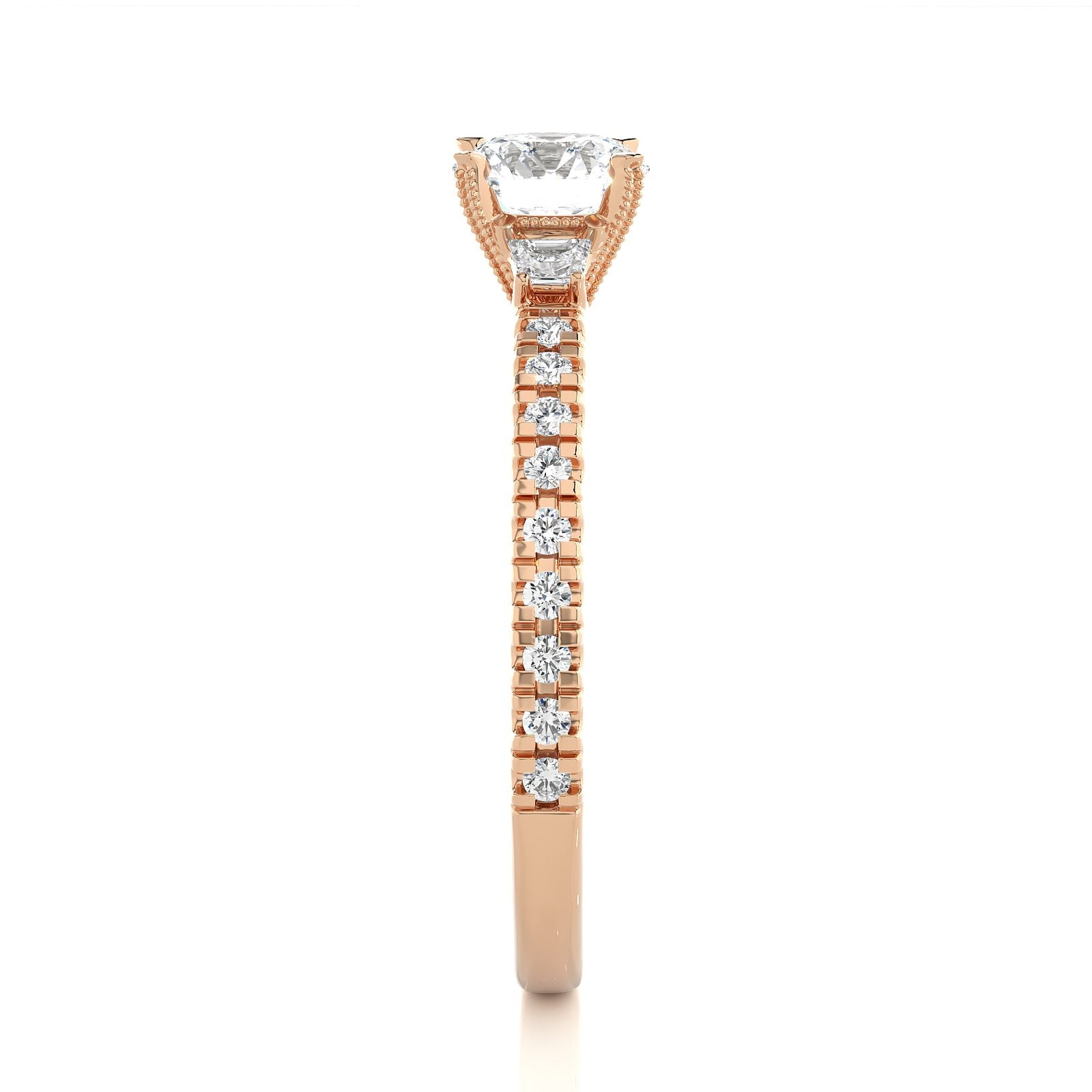 Solitaire Ring R3_RD_153 - RG
