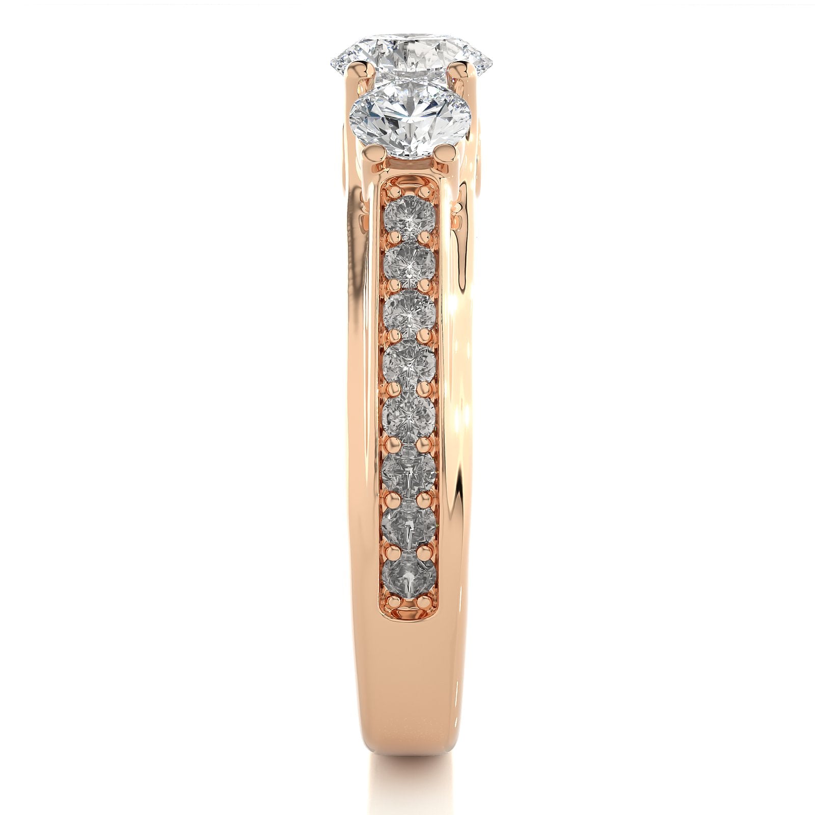 Solitaire Ring R3_RD_144 - RG