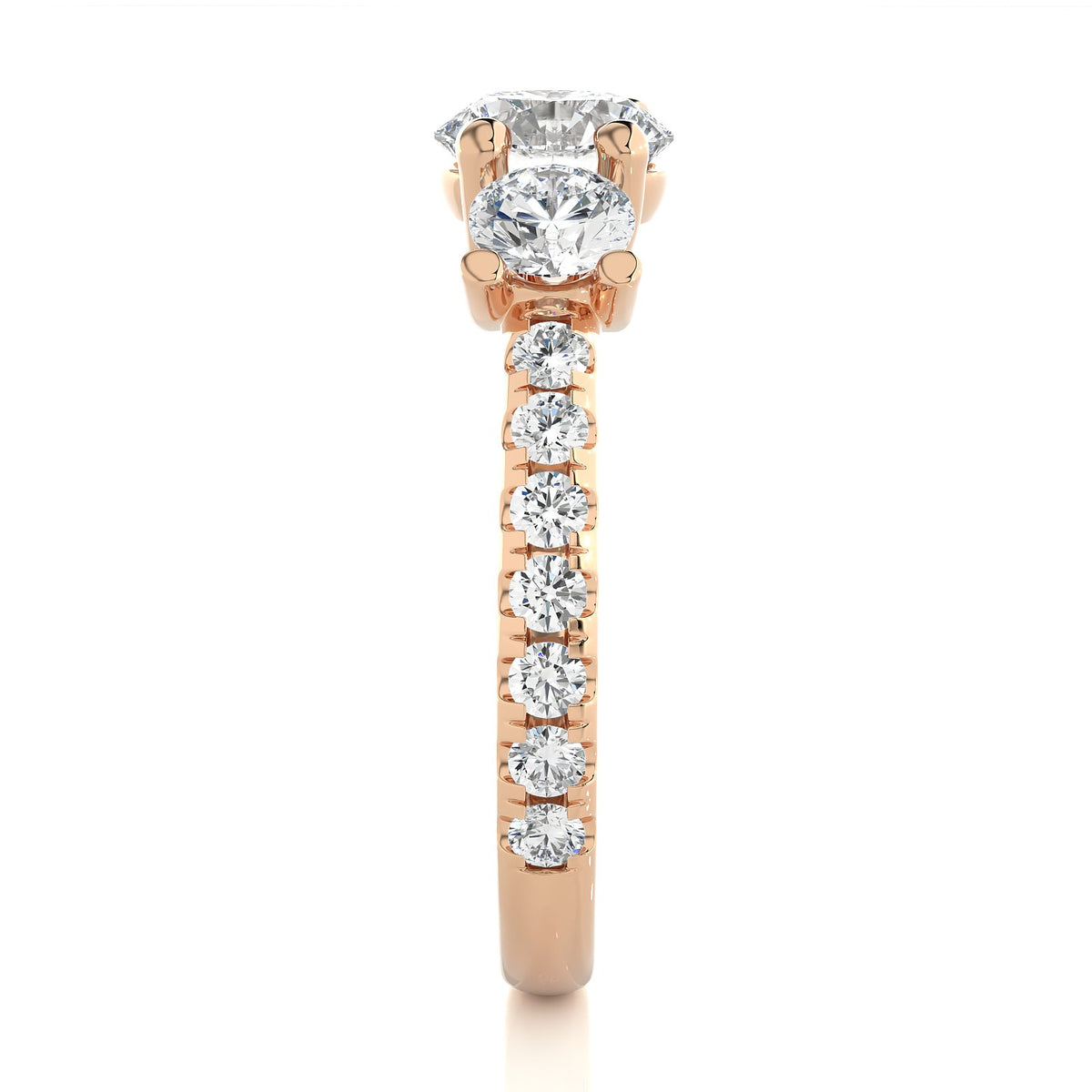 Solitaire Ring R3_RD_120 - RG