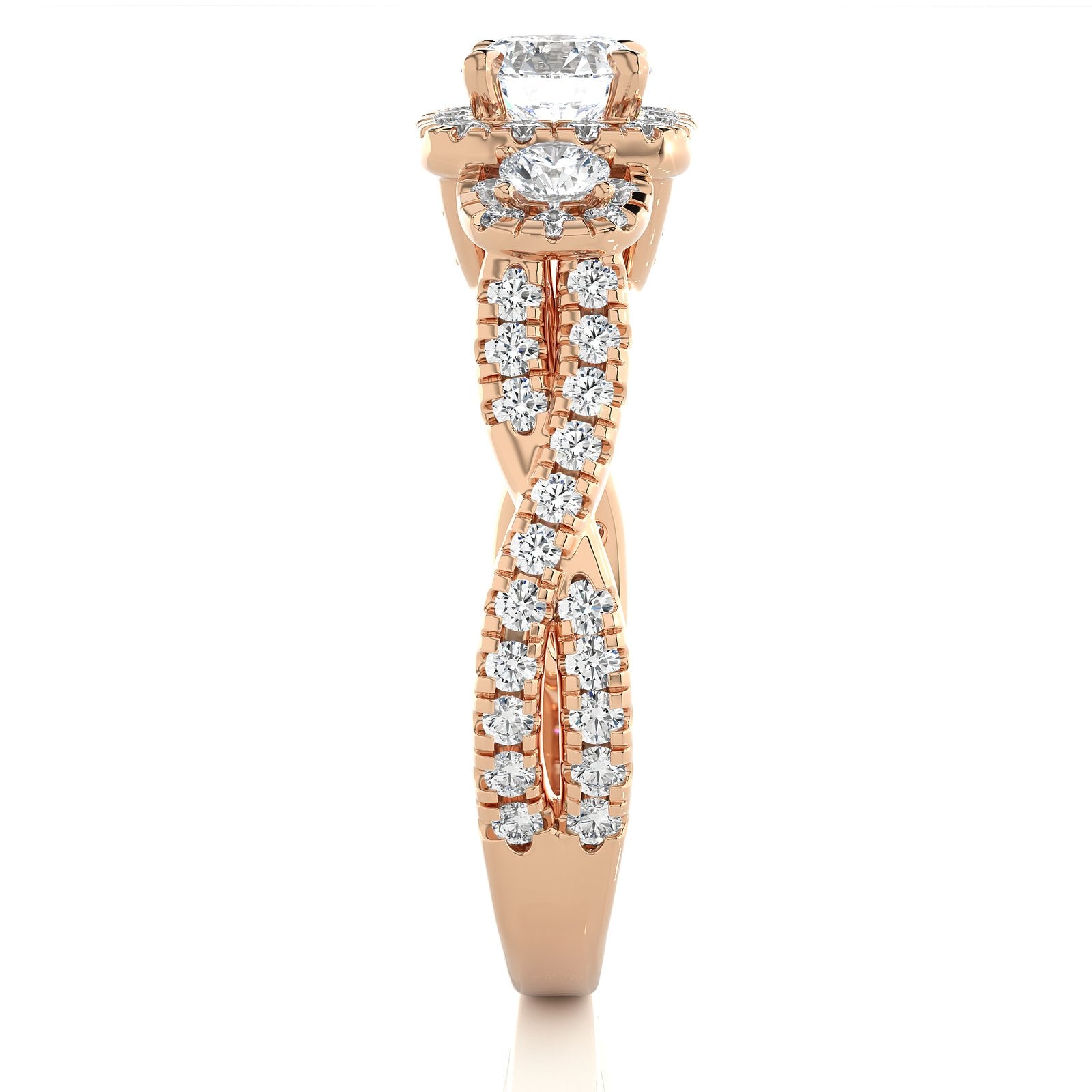 Solitaire Ring R3_RD_172 - RG