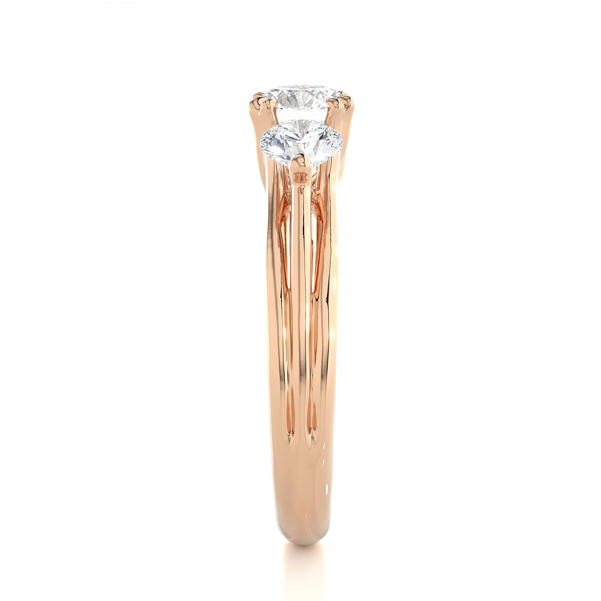 Solitaire Ring R3_RD_147 - RG