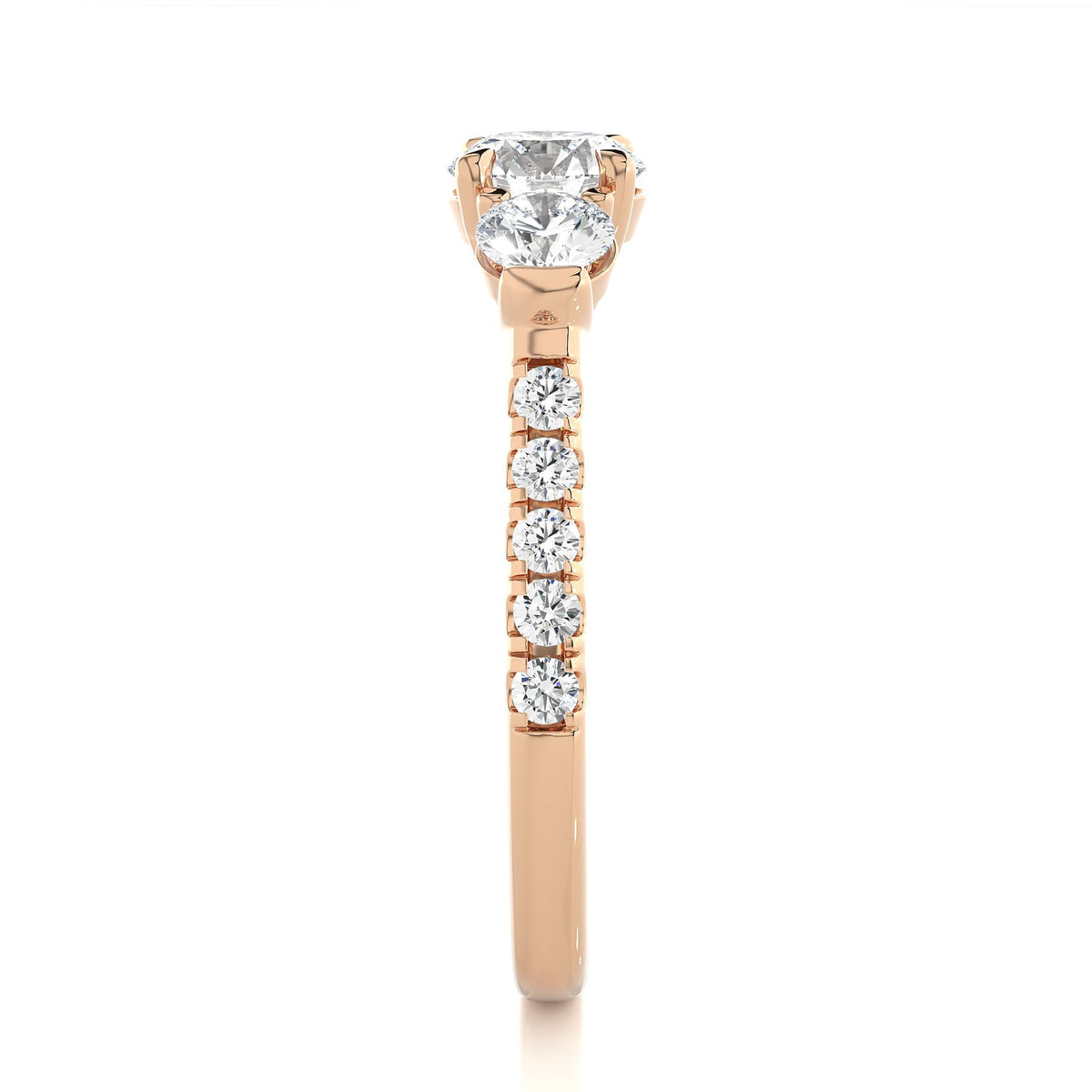 Solitaire Ring R3_RD_145 - RG