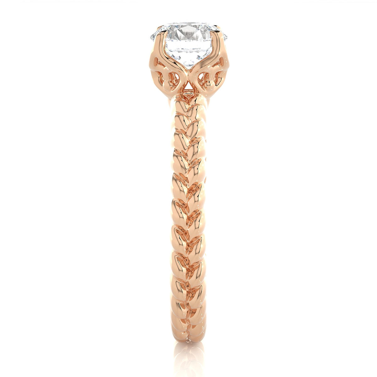 Solitaire Ring RS_RD_121 - RG