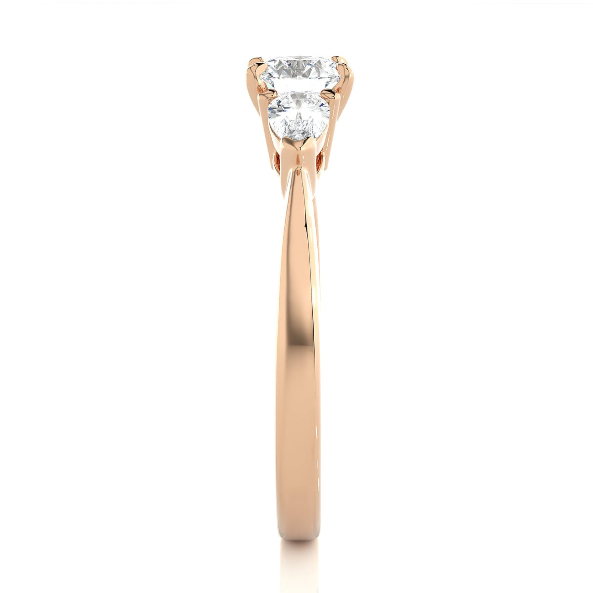 Solitaire Ring R3_RD_100 - RG