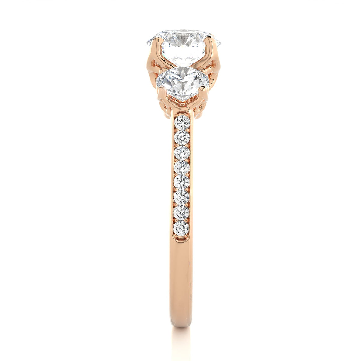 Solitaire Ring R3_RD_115 - RG