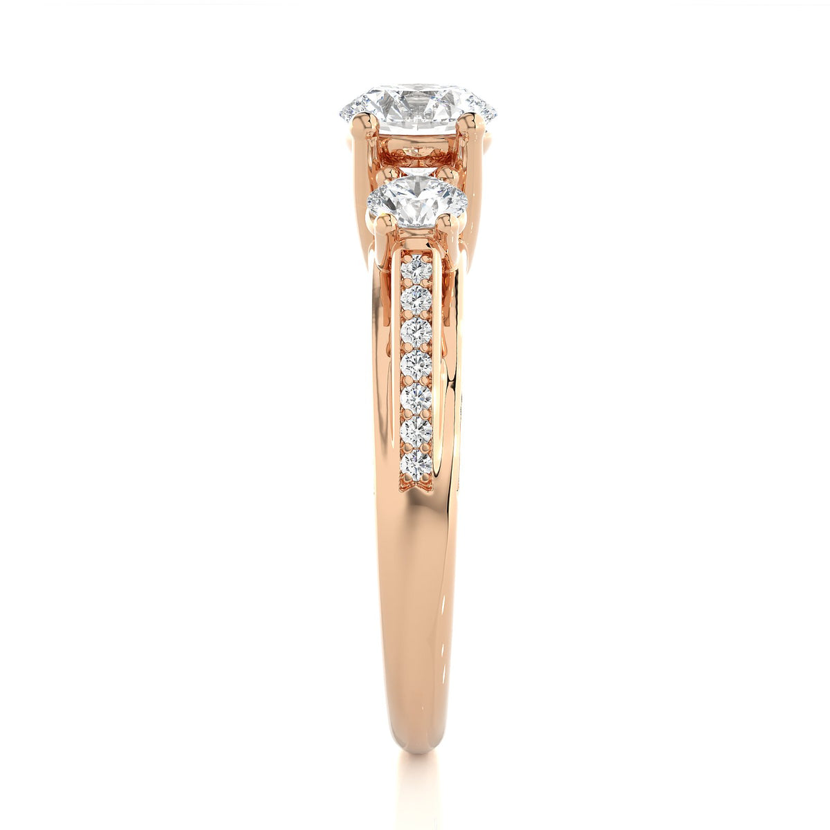 Solitaire Ring R3_RD_139 - RG