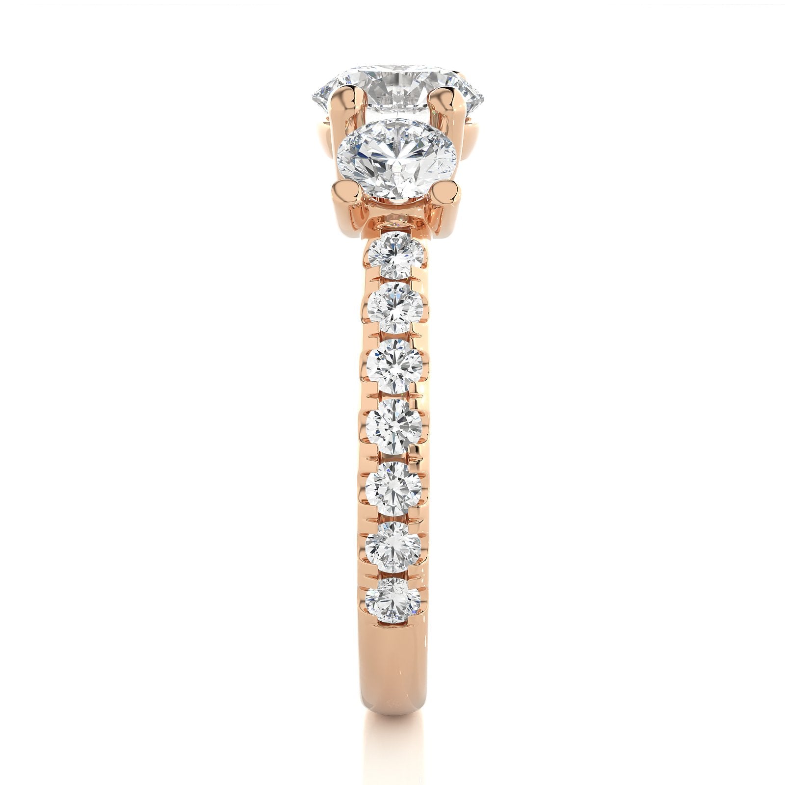 Solitaire Ring R3_RD_120 - RG