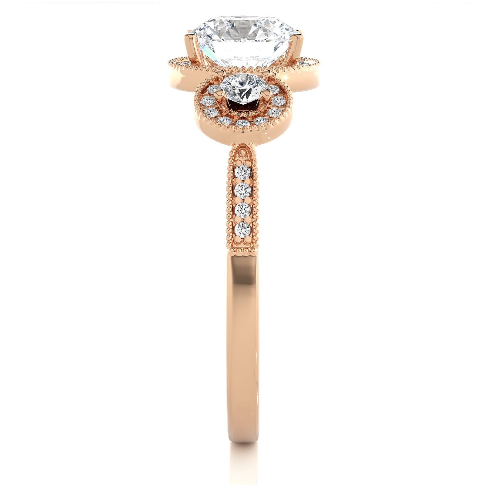 Solitaire Ring R3_RD_108 - RG