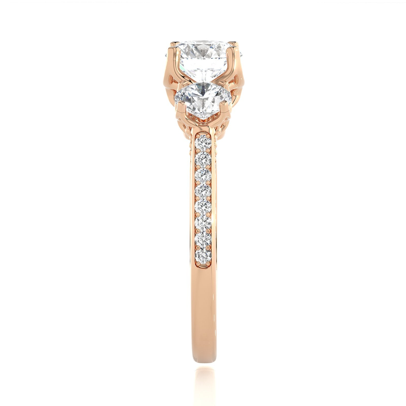 Solitaire Ring R3_RD_114 - RG