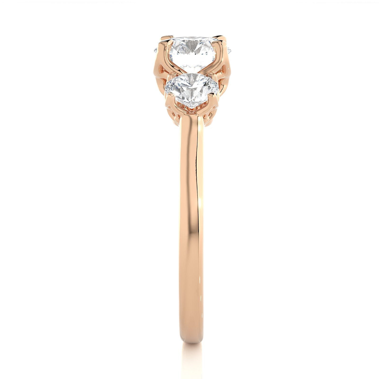 Solitaire Ring R3_RD_112 - RG